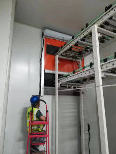 Υψηλής απόδοσης Μικρή γρήγορη πόρτες κυλίνδρων για μεταφορικές ζώνες εφοδιασμού