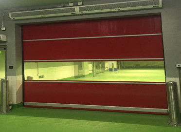 Αγορά Ανθεκτικό PVC βιομηχανικές υψηλής ταχύτητας κυλίνδρια πόρτες αυτόματη για καθαρό εργαστήριο online manufacture