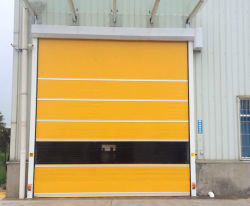 Αγορά Προσαρμόσιμη Ανθεκτική PVC Γρήγορη Πόρτα Παγωτοανθεκτικά Παράθυρα Αυτόματη Επαναφορά Διαδρομής Για Απόδοση online manufacture