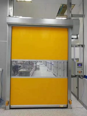 0.75W Βιομηχανική γρήγορη πόρτα 220V / 380V Αυτοματοποιημένες γρήγορες πόρτες άνοιγμα