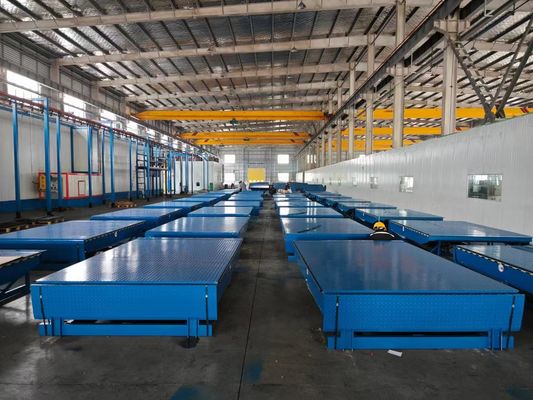ISO 9001 Γκρι υδραυλική ισοπέδωση αποβάθρας 6800kg