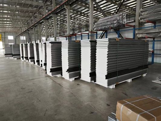 Υπερ κομψή Infinity Flush Panel ομαλή αλουμινένια πόρτα γκαράζ