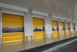Απομονωμένες πόρτες υψηλής ταχύτητας για ψυγεία και ψυγεία Αξιόπιστη και ανθεκτική