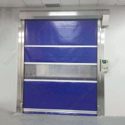 Πόρτα PVC Ταχείας Λειτουργίας Υψηλής Αντοχής Ιδανική για Καθαρά Εργαστήρια / Βιομηχανικές Εγκαταστάσεις / Αποθήκευση και Διανομή, Ταχύτητα Κλεισίματος 0.6-0.8m/s