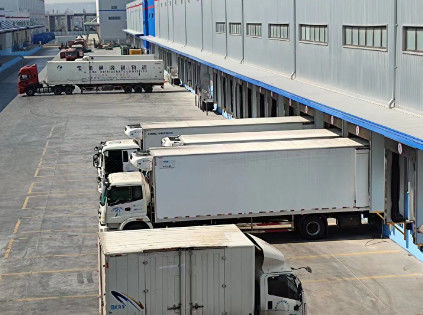 ISO 9001 Γκρι υδραυλική ισοπέδωση αποβάθρας 6800kg