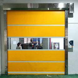 Λεπτός έξυπνος έλεγχος PVC υψηλής ταχύτητας πόρτες ειδικό σύστημα μετατροπής συχνότητας και έξυπνο λογικό κύκλωμα